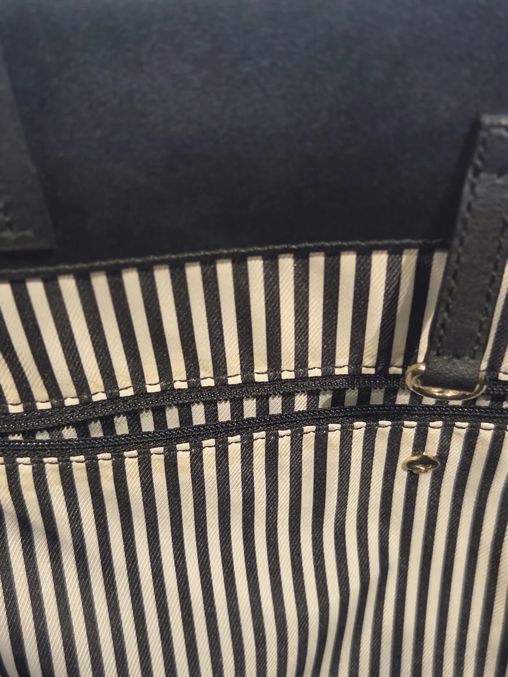 Kate Spade NY Imagination Monster Hallie Leather Tote Bag.